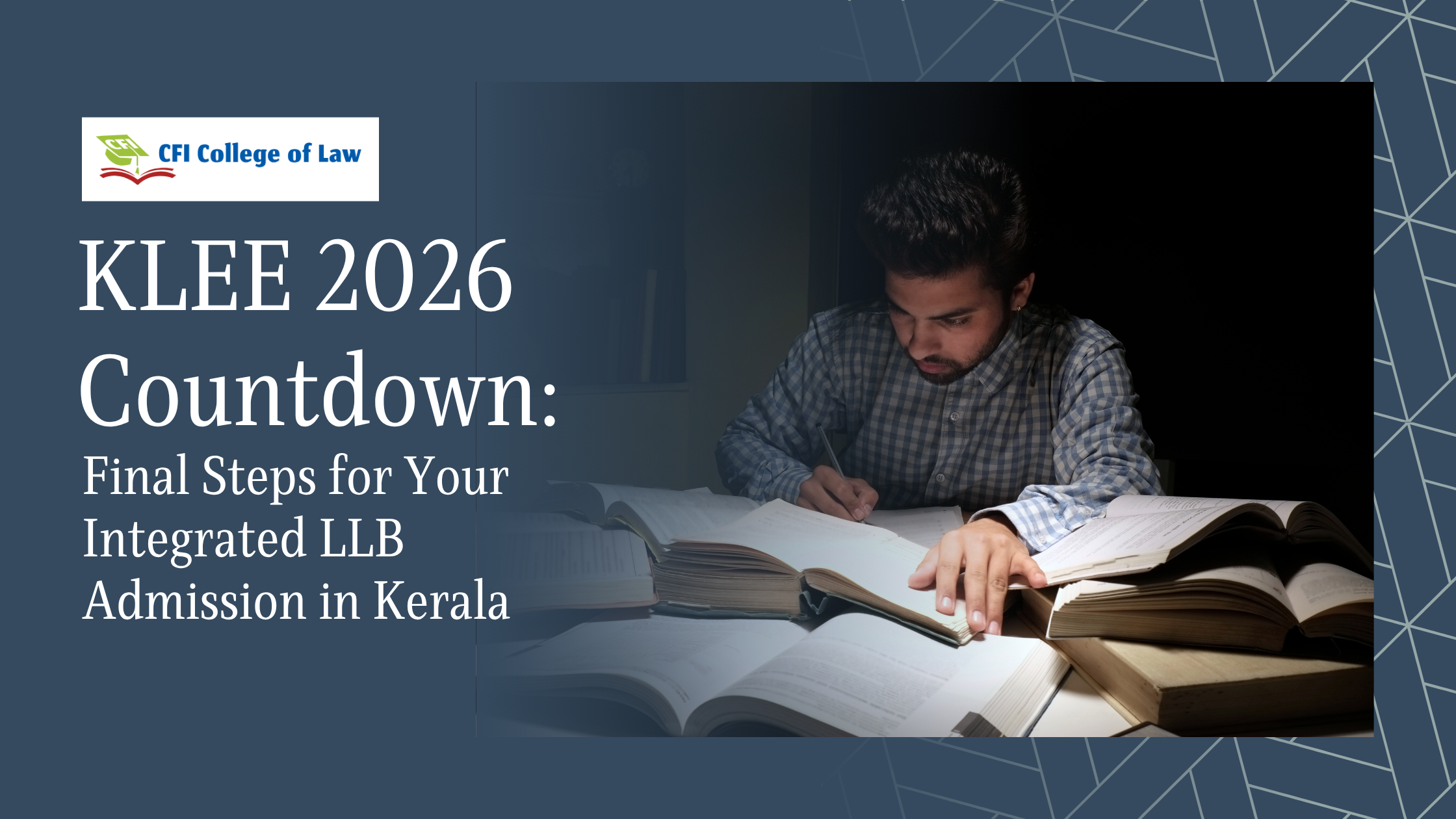 KLEE 2026  Countdown: Final Steps for Your Integrated LLB Admission in Kerala 